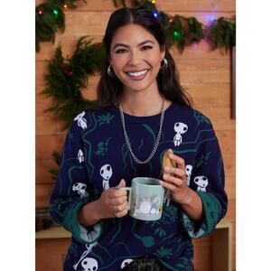 Large Studio Ghibli Princess Mononoke Kodama Sweater Box Lunch Anime Ghibli